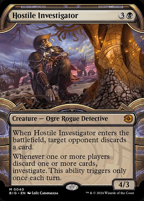 Hostile Investigator - Foil