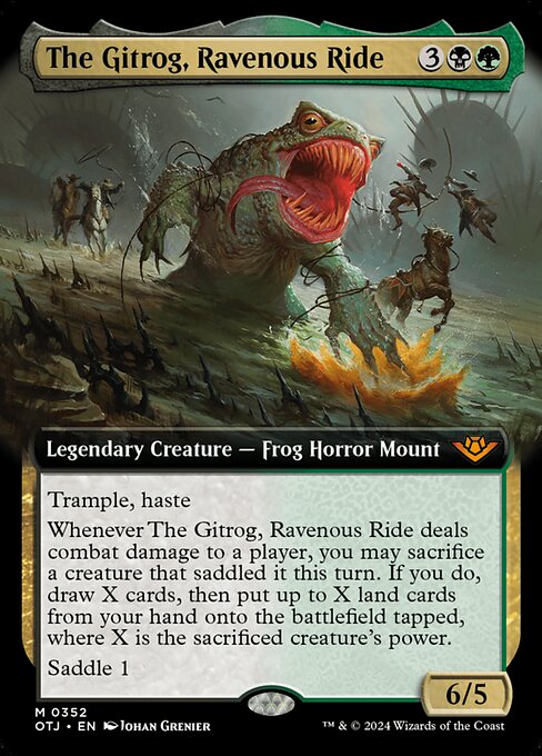 The Gitrog, Ravenous Ride - Foil