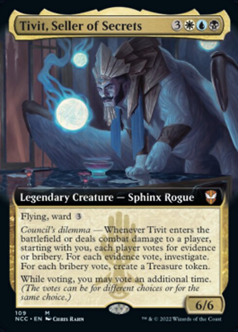 Tivit, Seller of Secrets - Foil