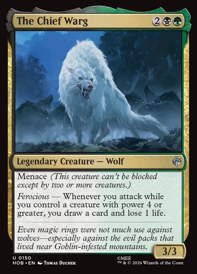 The Chief Warg - Foil