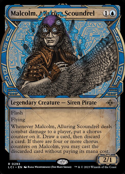 Malcolm, Alluring Scoundrel - Foil