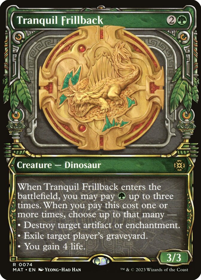 Tranquil Frillback - Foil