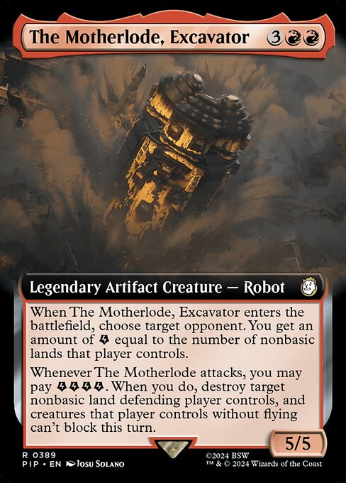 The Motherlode, Excavator - Foil