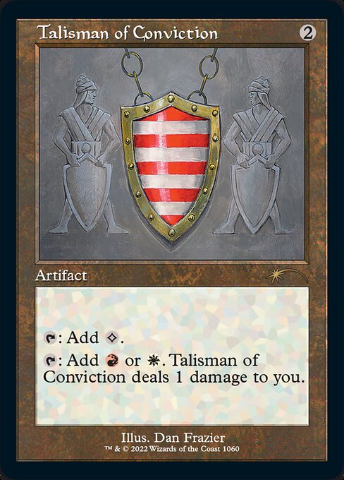 Talisman of Conviction - Foil Etched