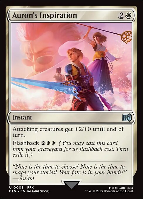 Auron's Inspiration - Foil