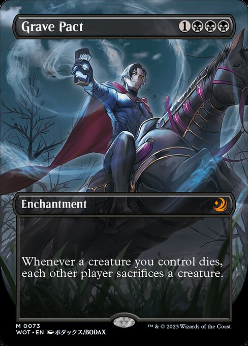 Grave Pact - Anime Art Foil