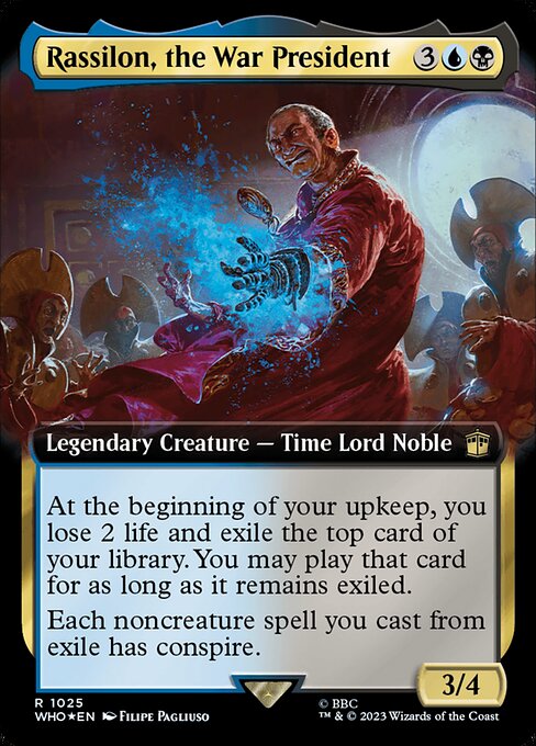 Rassilon, the War President - Surge Foil