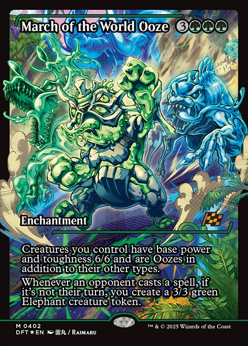 March of the World Ooze - Foil