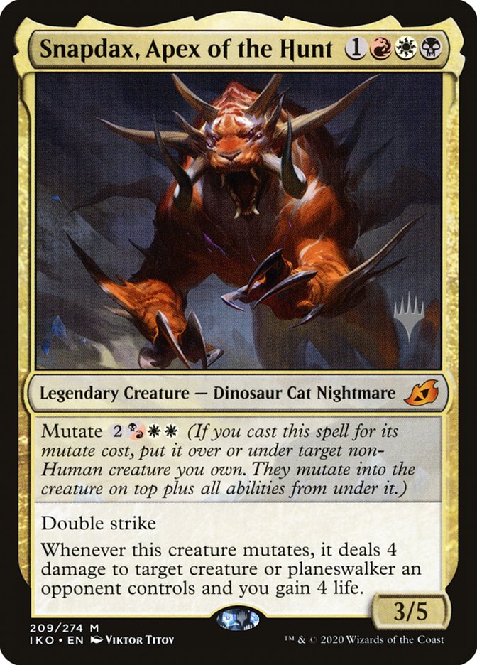 Snapdax, Apex of the Hunt - Promo Pack