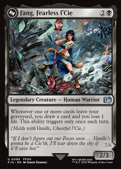 Fang, Fearless l'Cie - Foil