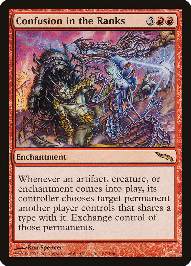 Confusion in the Ranks - Foil
