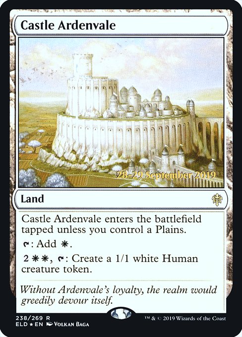 Castle Ardenvale - Foil - Prerelease Promo