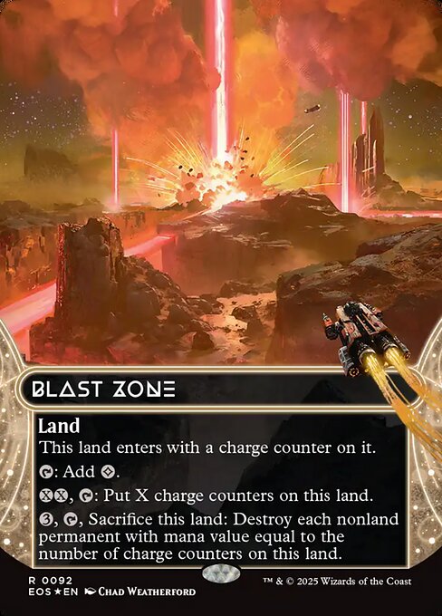 Blast Zone - Galaxy Foil