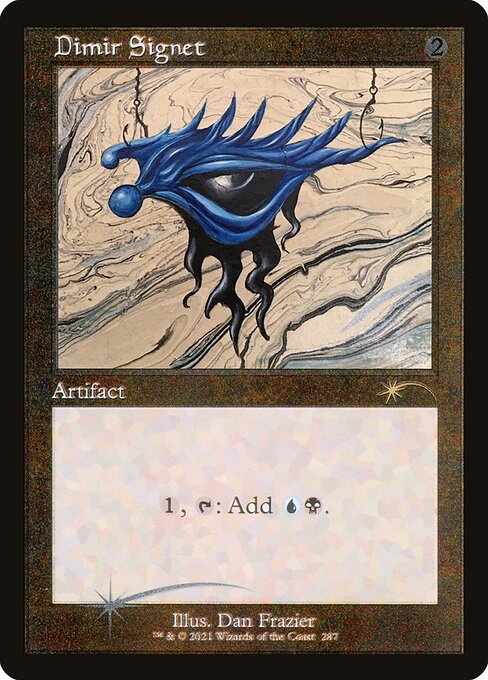 Dimir Signet - Foil Etched