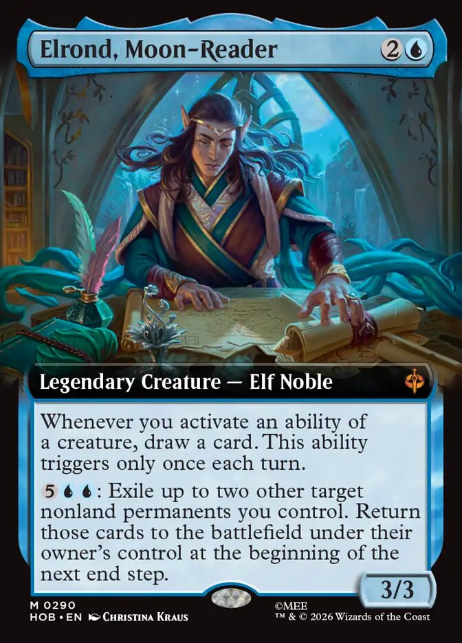 Elrond, Moon-Reader - Foil