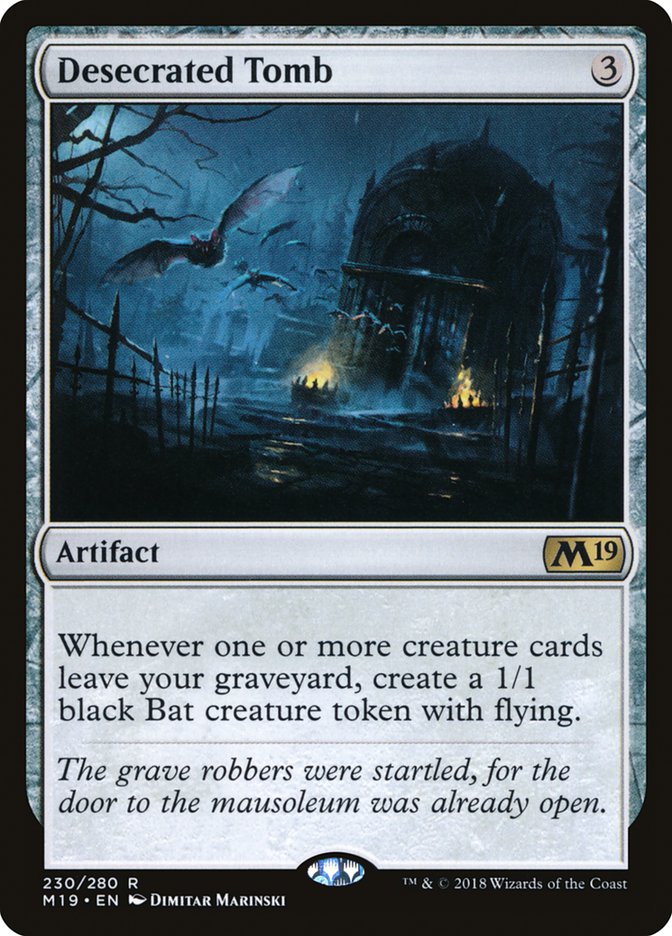 Desecrated Tomb - Foil