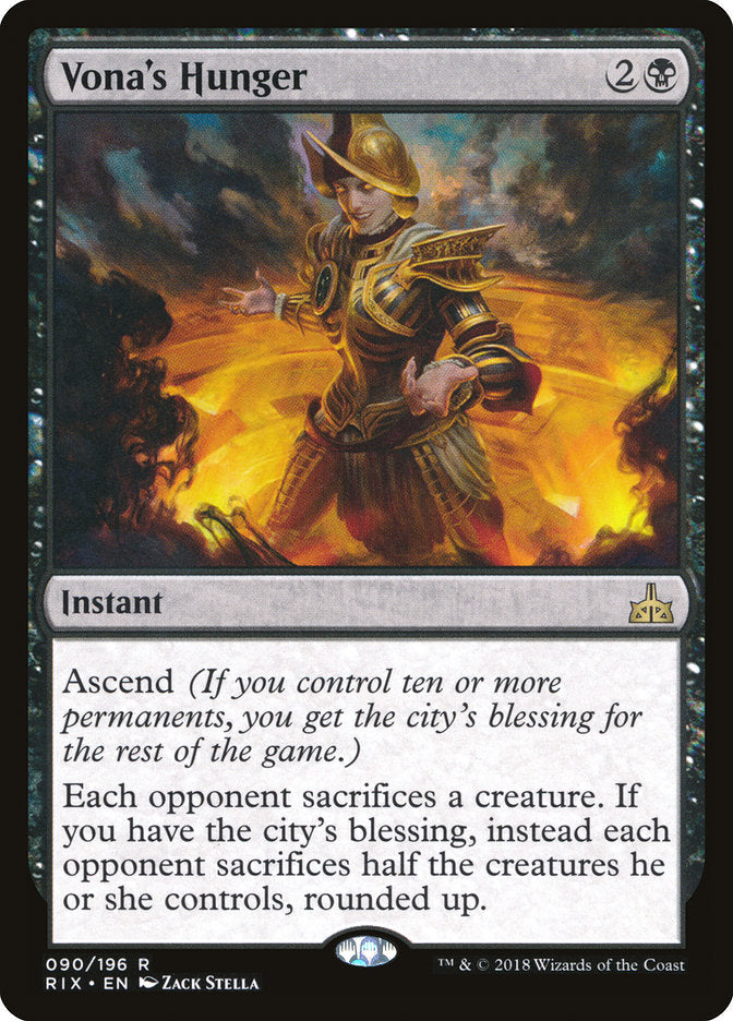 Vona's Hunger - Foil