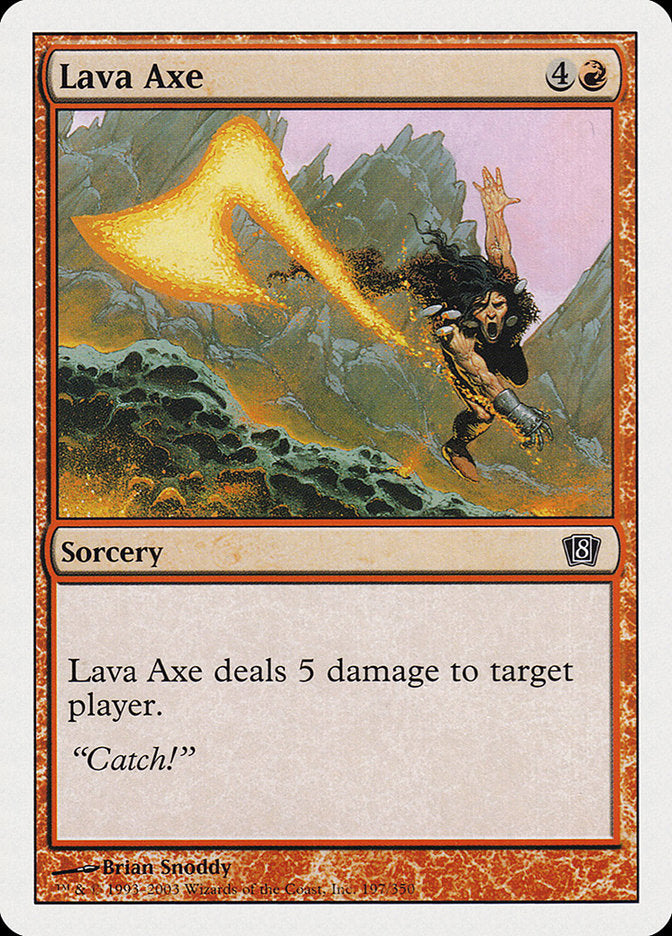Lava Axe - Foil