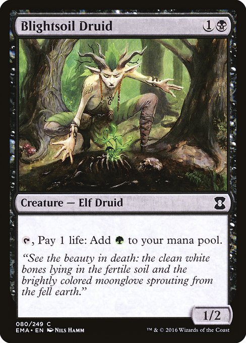 Blightsoil Druid - Foil