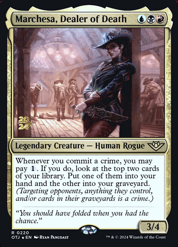 Marchesa, Dealer of Death - Foil - Prerelease Promo