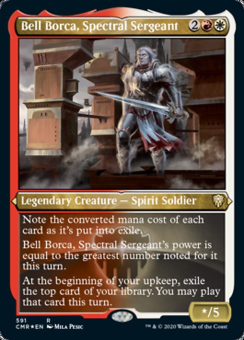 Bell Borca, Spectral Sergeant - Foil-Etched