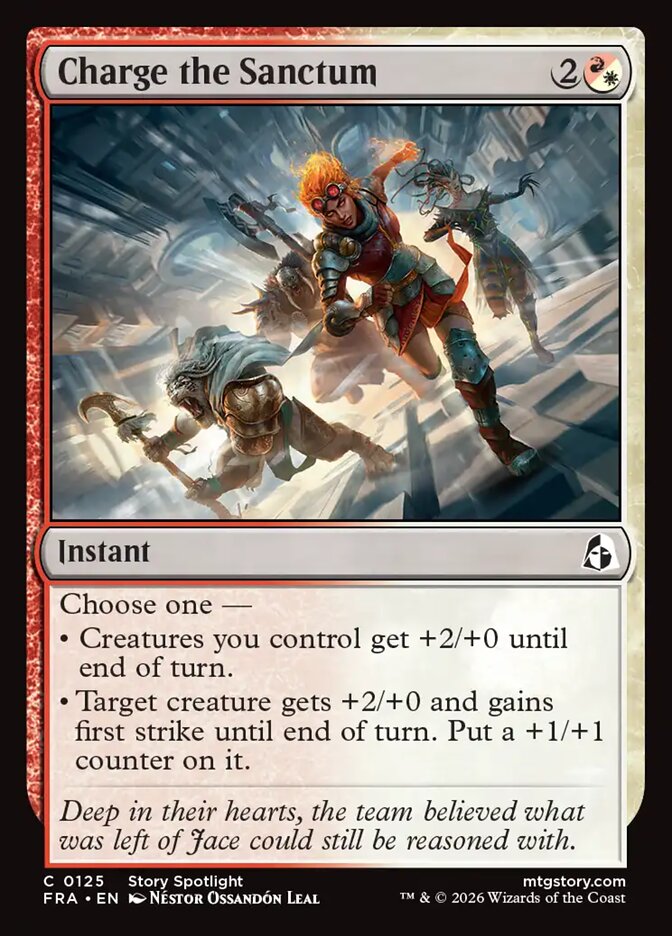 Charge the Sanctum - Foil