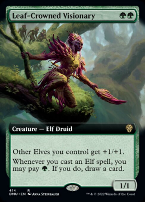 Leaf-Crowned Visionary - Foil