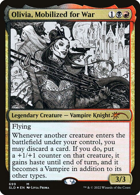 Olivia, Mobilized for War - Foil