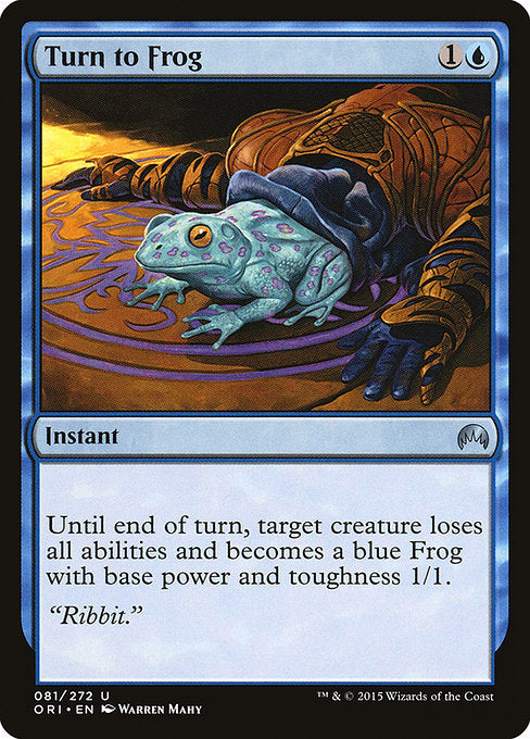 Turn to Frog - Foil