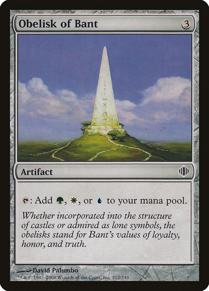 Obelisk of Bant - Foil
