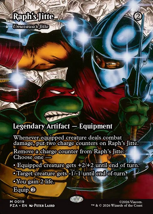 Umezawa's Jitte (Raph's Jitte) - Foil