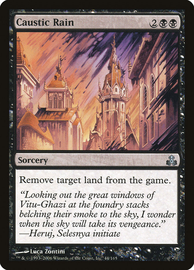 Caustic Rain - Foil