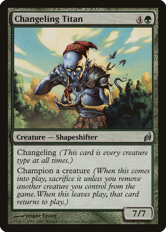 Changeling Titan - Foil