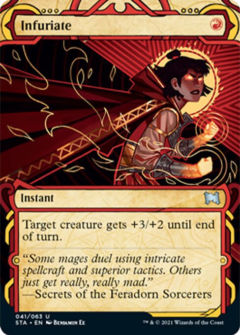 Infuriate - Foil-Etched