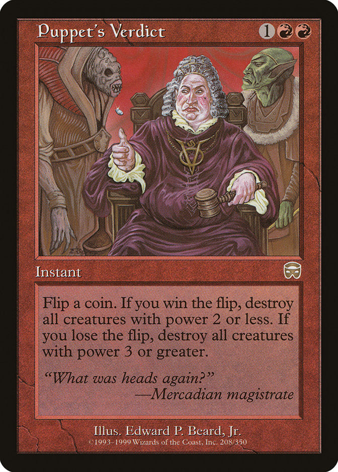 Puppet's Verdict - Foil