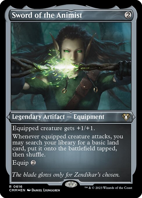 Sword of the Animist - Foil-Etched