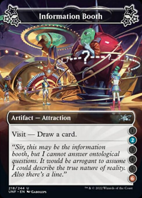 Information Booth - Foil