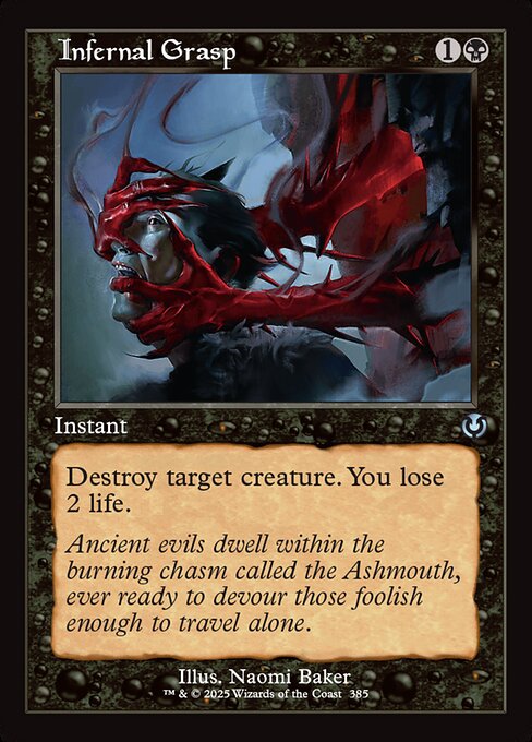 Infernal Grasp - Foil
