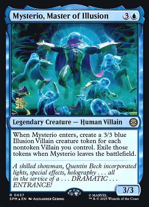 Mysterio, Master of Illusion - Foil - Prerelease Promo