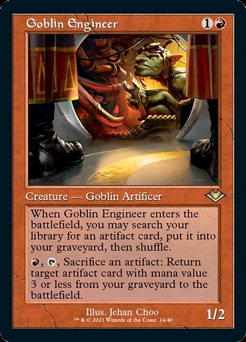 Goblin Engineer - Foil-Etched