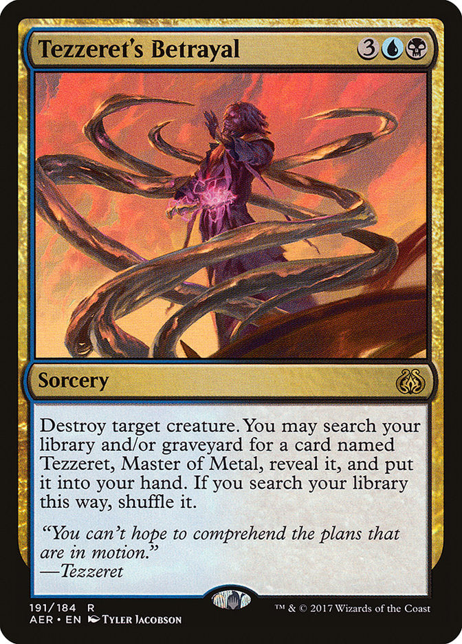 Tezzeret's Betrayal - Planeswalker Deck Exclusive