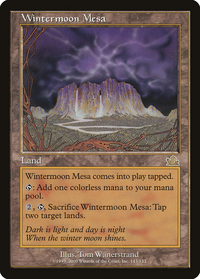 Wintermoon Mesa - Foil