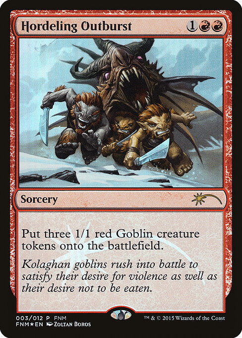 Hordeling Outburst - Foil - FNM Promo