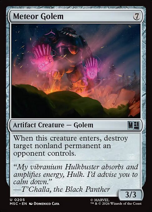 Meteor Golem - Surge Foil