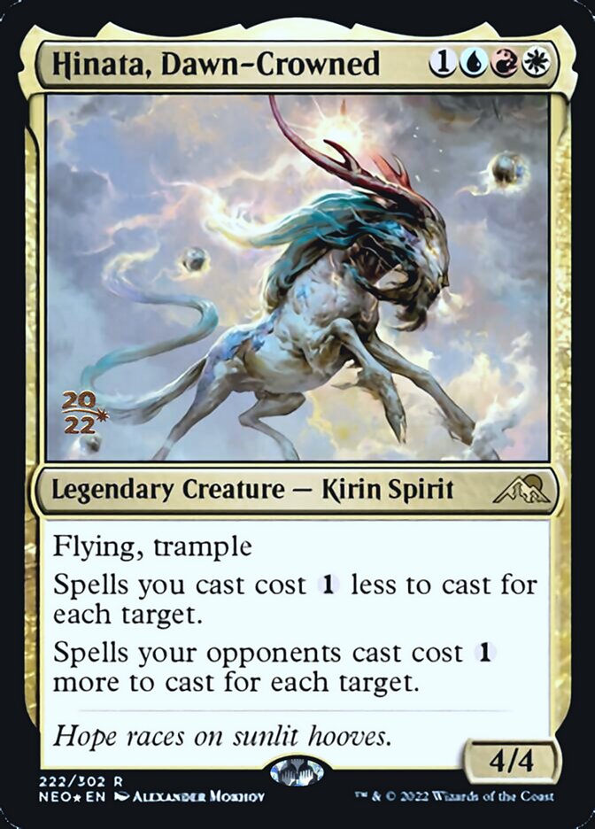 Hinata, Dawn-Crowned - Prerelease Foil