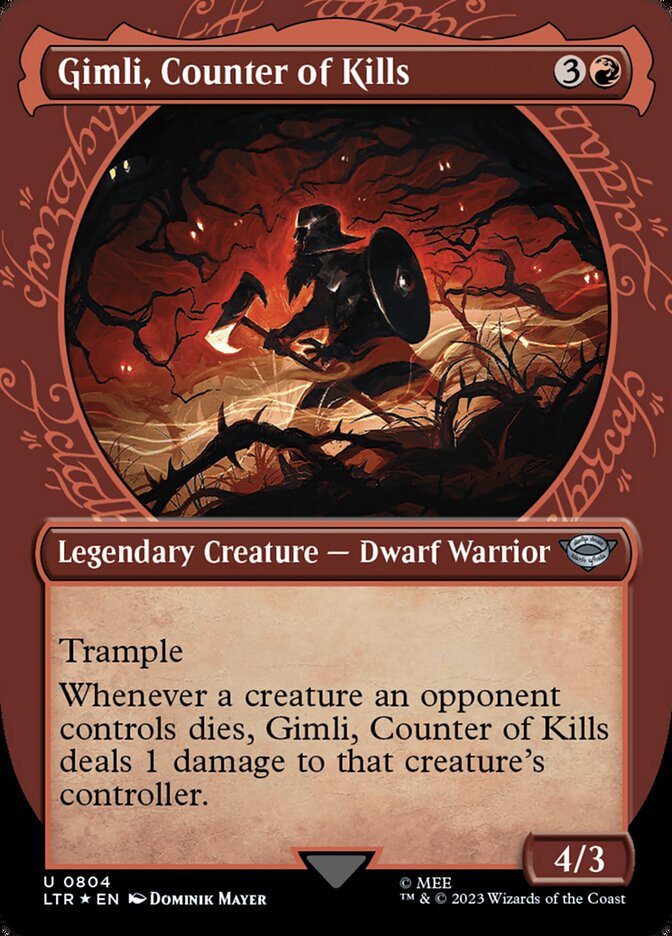 Gimli, Counter of Kills - Surge Foil