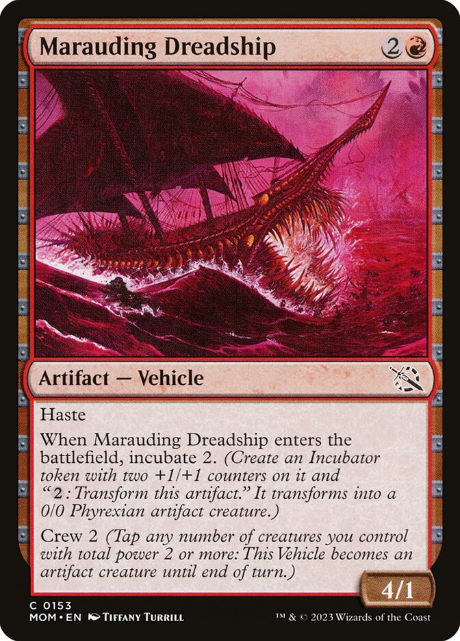 Marauding Dreadship - Foil