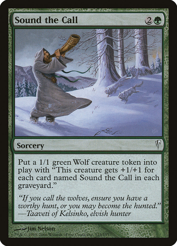 Sound the Call - Foil