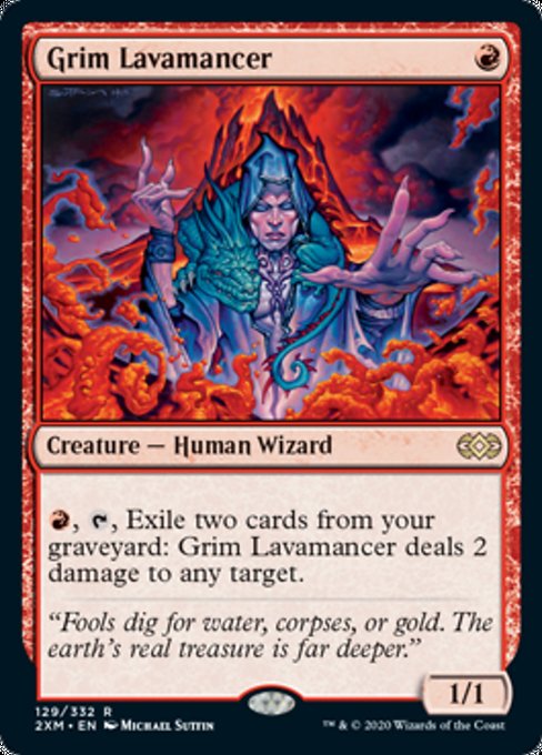 Grim Lavamancer - Foil