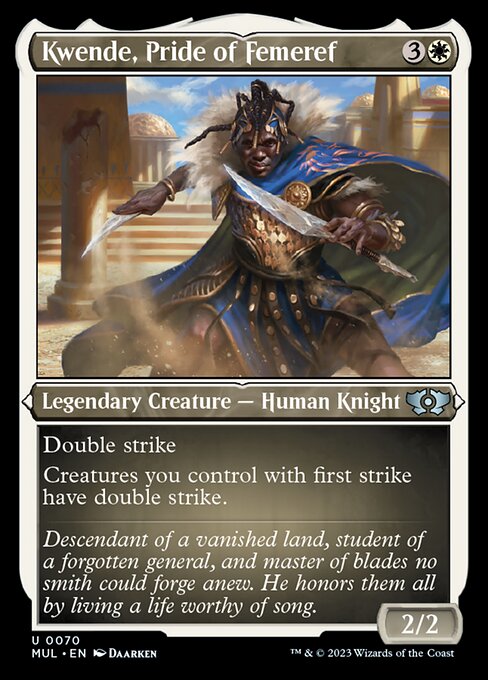 Kwende, Pride of Femeref - Foil-Etched